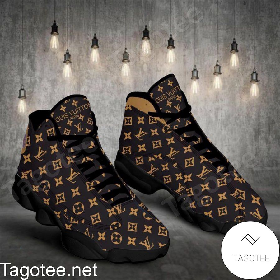 Louis Vuitton Lv Brown Air Jordan 13 Sneakers Shoes Retro Gifts For Men  Women-155712 - Cootie Shop - Medium