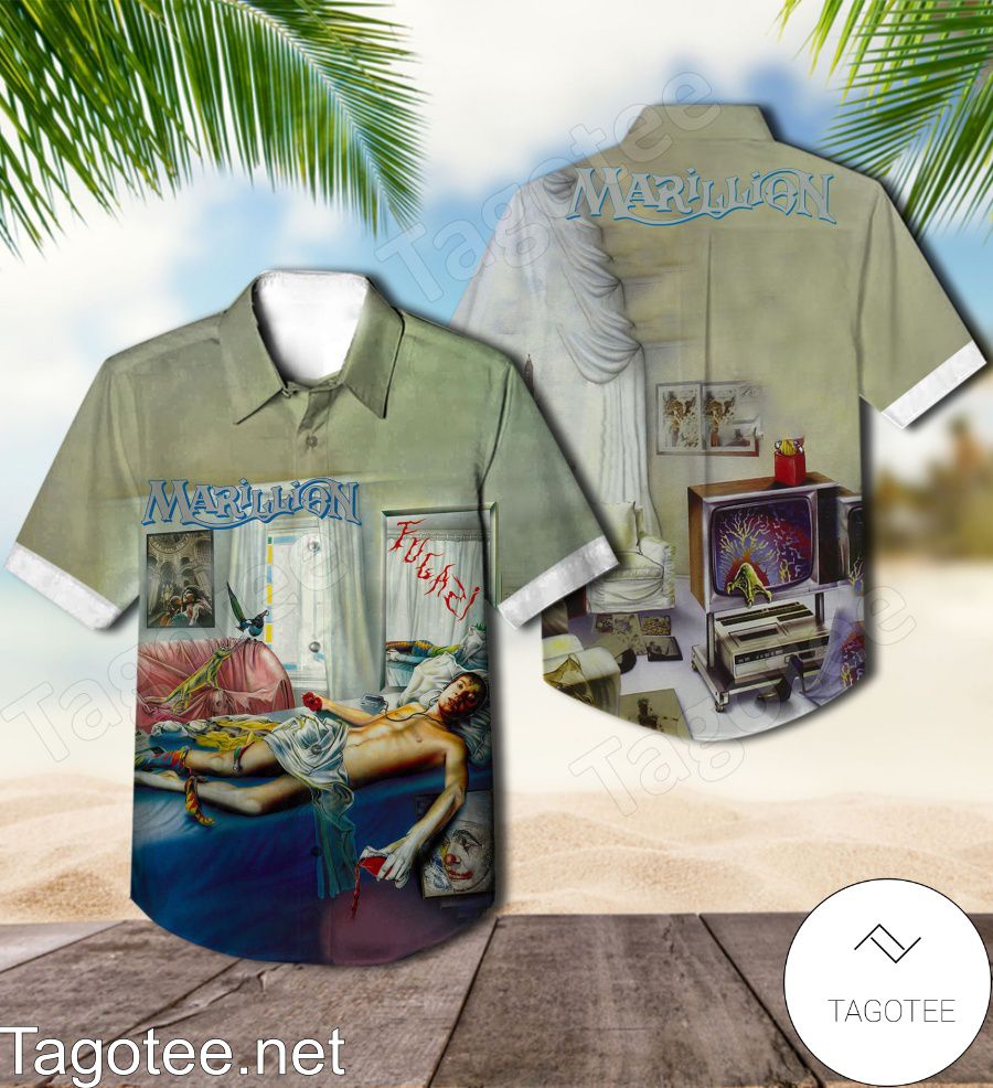 Marillion Fugazi Album Cover Hawaiian Shirt