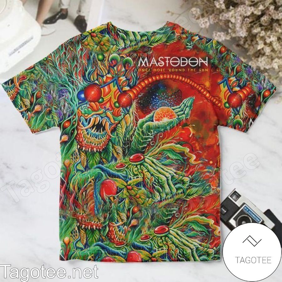 Mastodon Once More 'round The Sun Album Cover Shirt