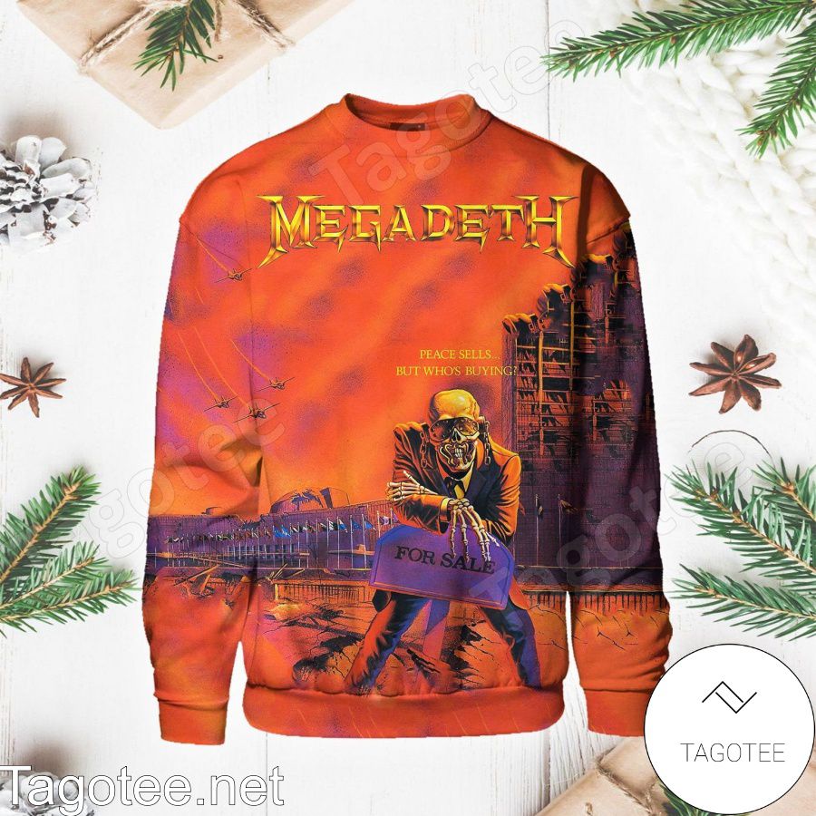 Megadeth Peace Sells But Who's Buying Album Cover Long Sleeve Shirt