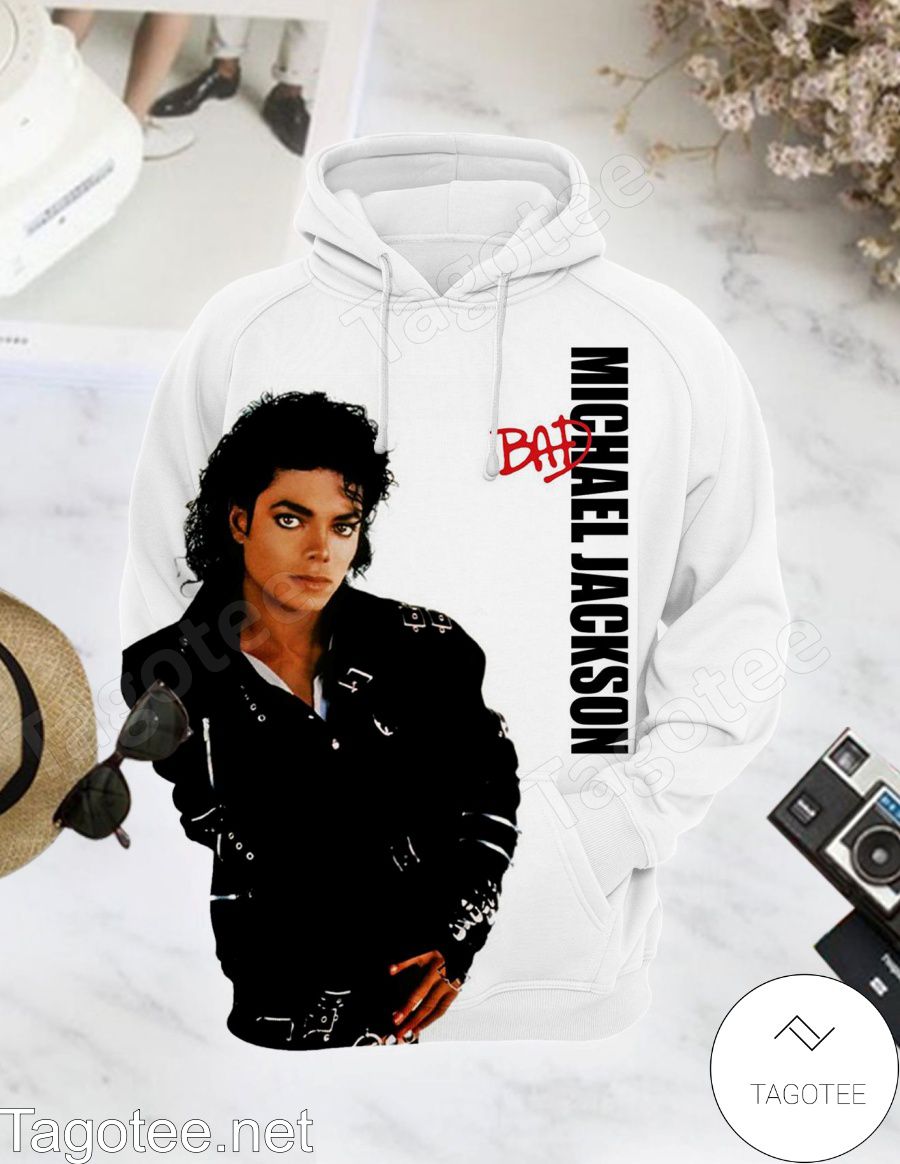 Michael Jackson Bad Album Cover Hoodie