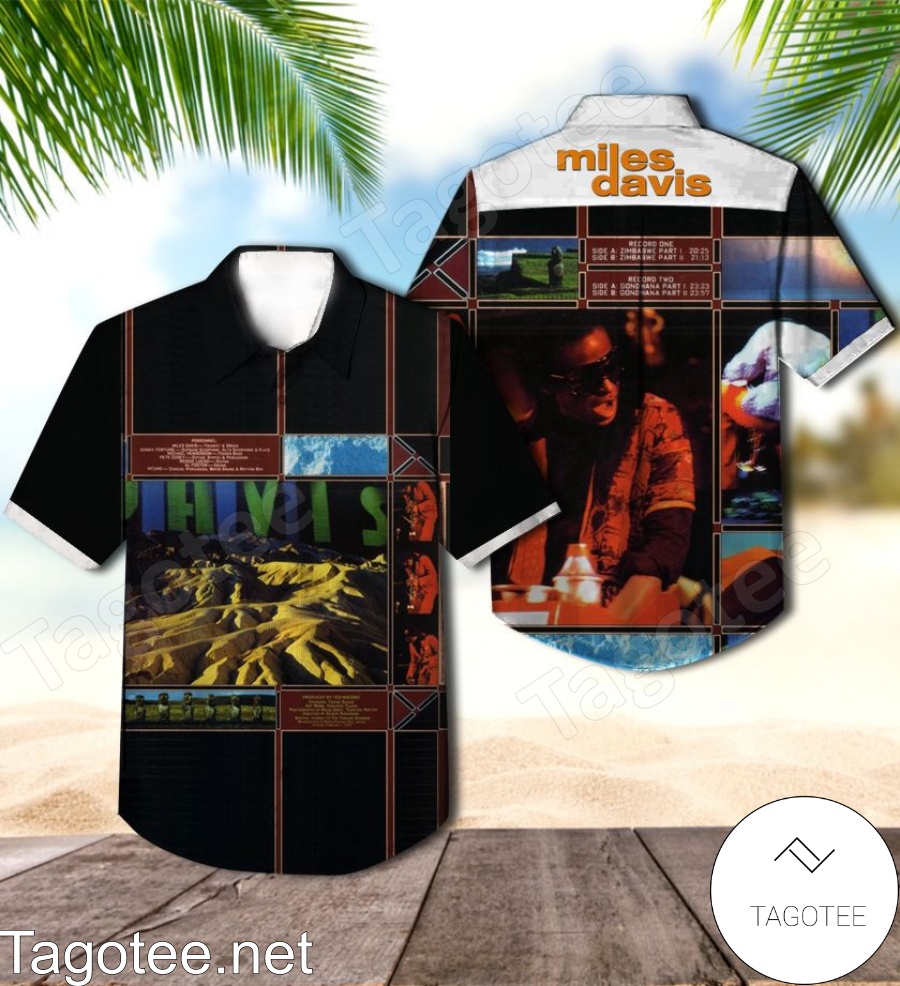 Miles Davis Pangaea Live Album Hawaiian Shirt