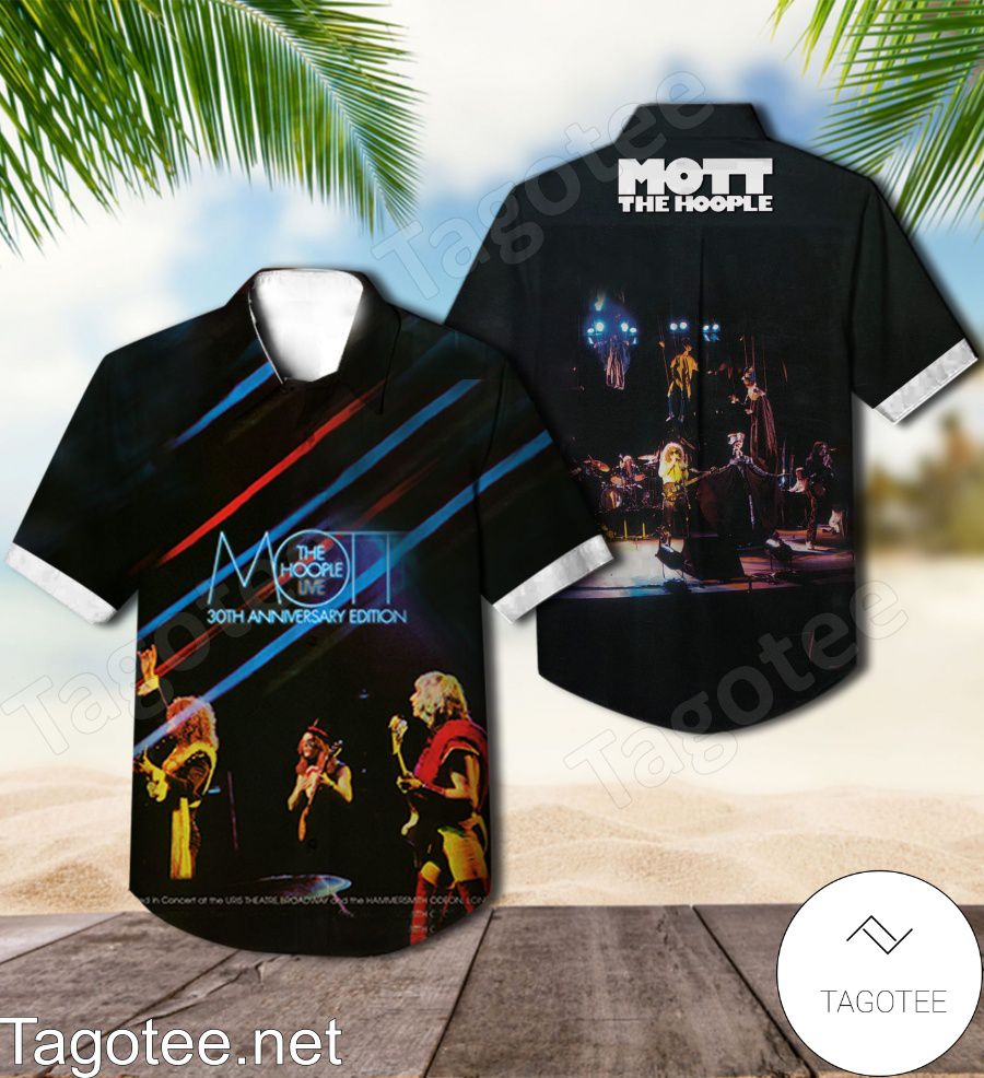 Mott The Hoople Live 30th Anniversary Edition Hawaiian Shirt