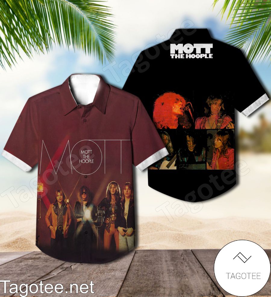 Mott The Hoople Mott Album Cover Style 2 Hawaiian Shirt