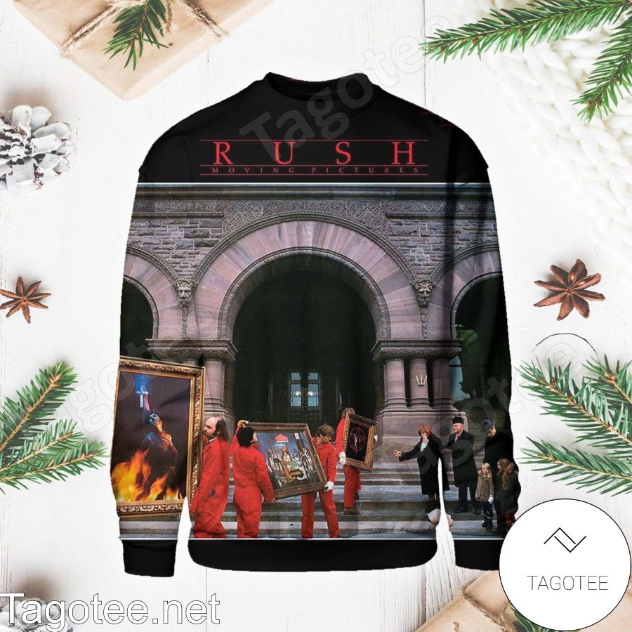 Moving Pictures Album Cover By Rush Long Sleeve Shirt