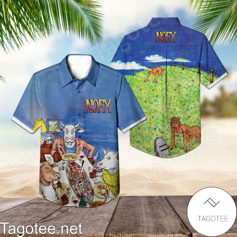 Nofx Liberal Animation Album Cover Hawaiian Shirt