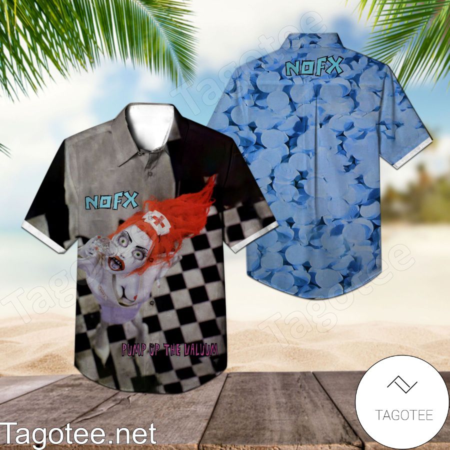 Nofx Pump Up The Valuum Album Cover Style 2 Hawaiian Shirt