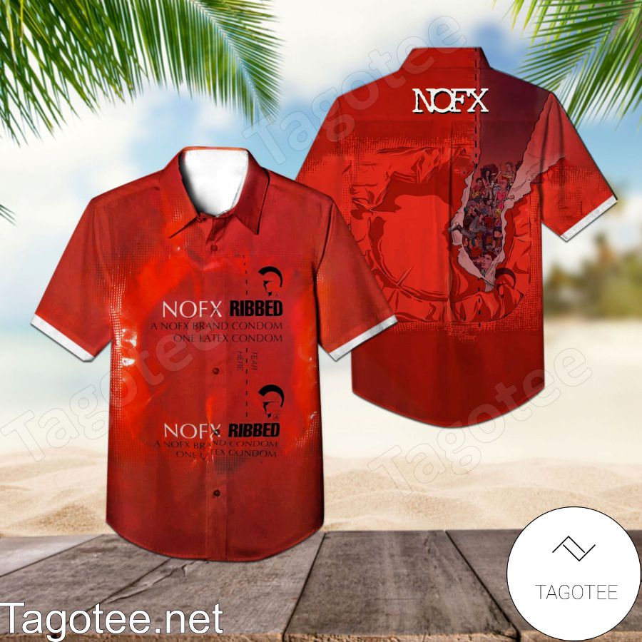 Nofx Ribbed Album Cover Hawaiian Shirt