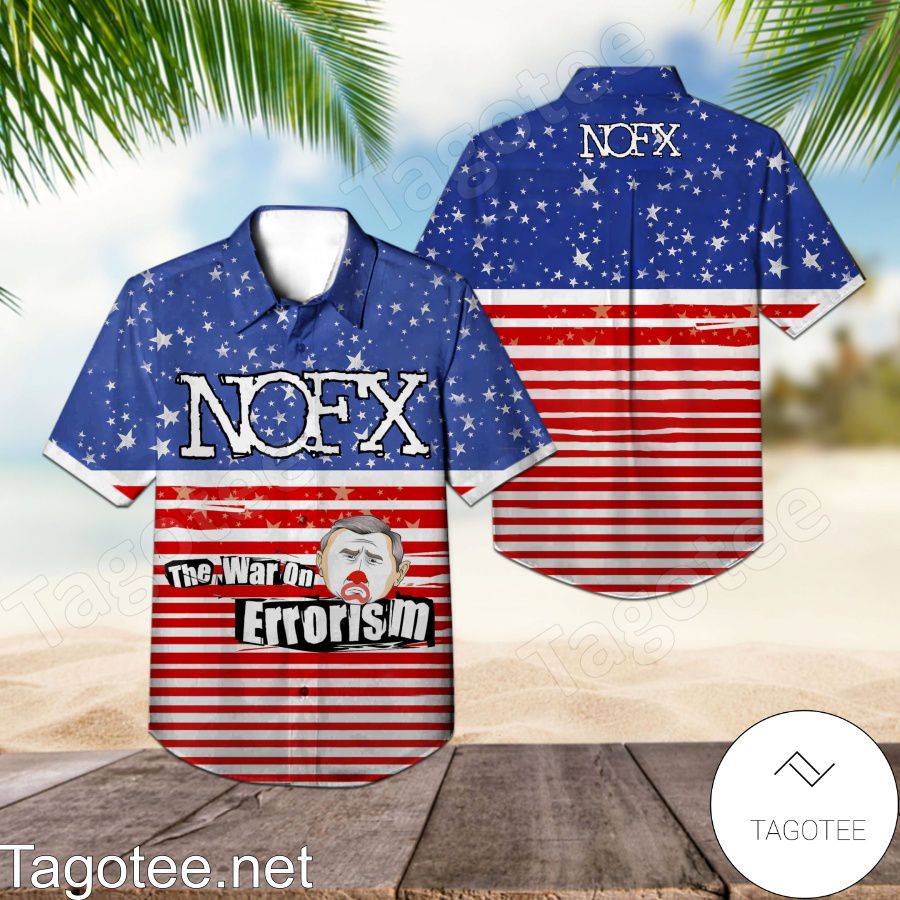 Nofx The War On Errorism Album Cover Hawaiian Shirt