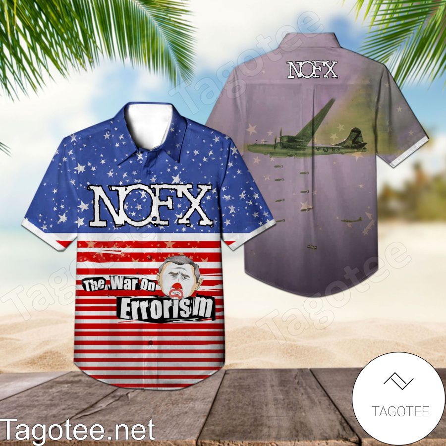 Nofx The War On Errorism Album Cover Style 2 Hawaiian Shirt