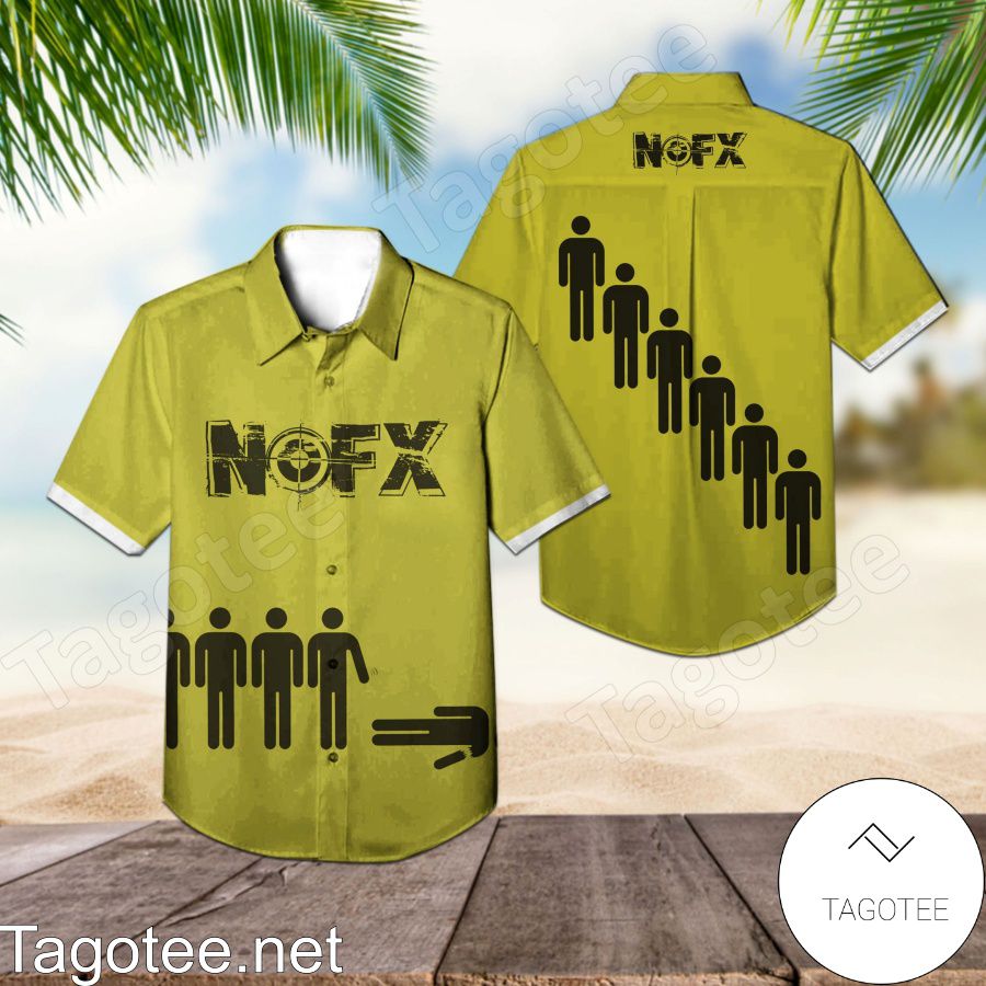 Nofx Wolves In Wolves' Clothing Album Cover Hawaiian Shirt