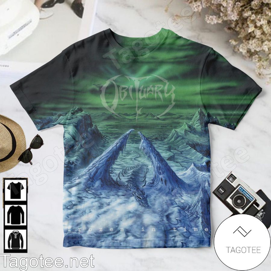 Obituary Frozen In Time Album Cover Shirt