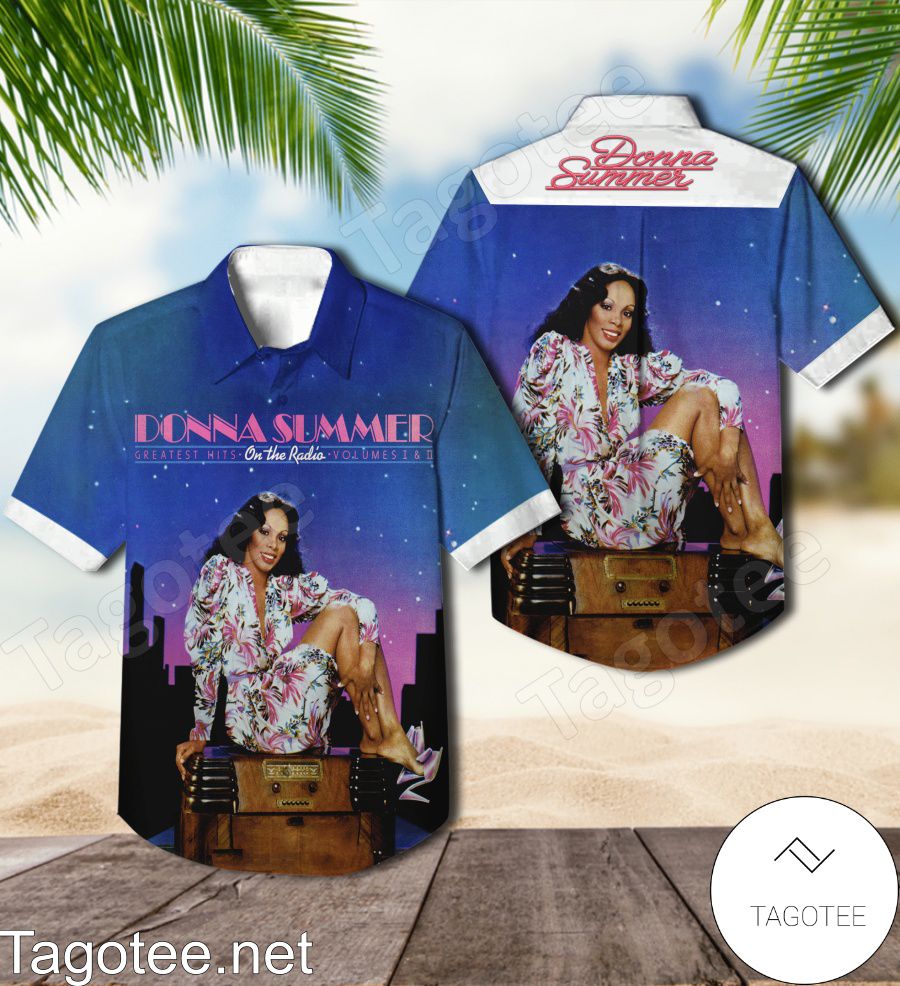On The Radio Greatest Hits Volumes I And II Album By Donna Summer Hawaiian Shirt