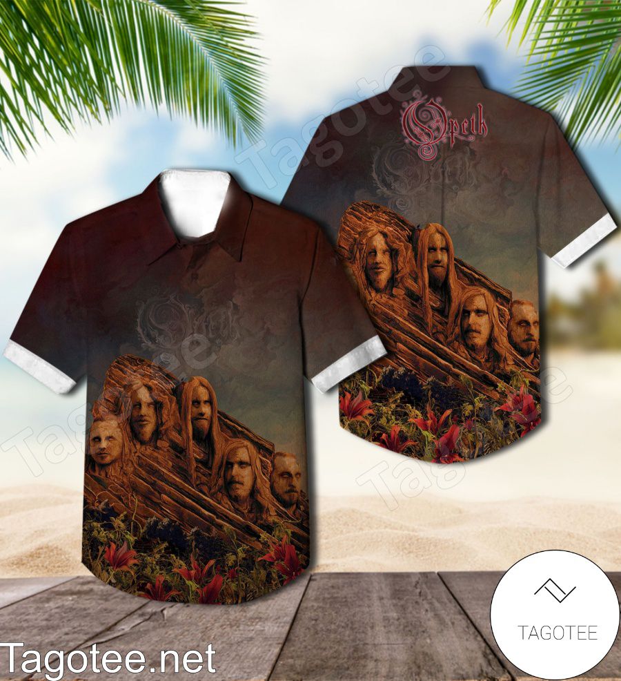 Opeth Garden Of The Titans Live At Red Rocks Amphitheater Album Cover Hawaiian Shirt