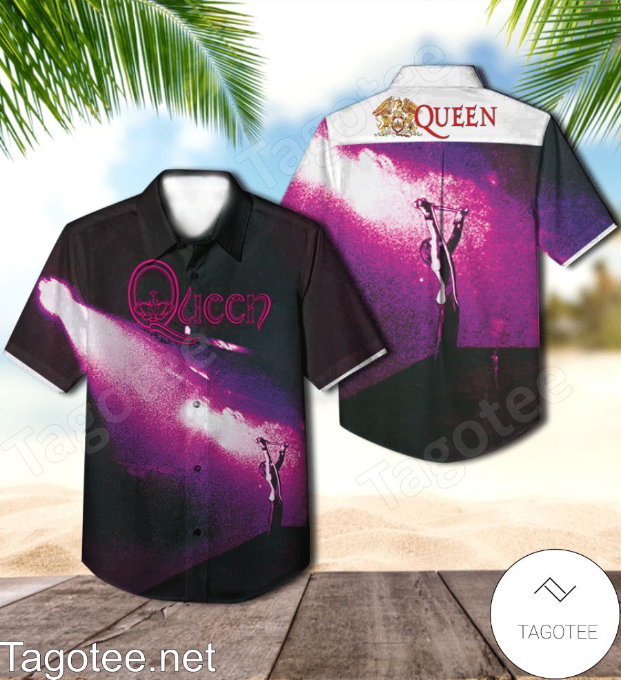 Queen The Debut Studio Album Cover Hawaiian Shirt