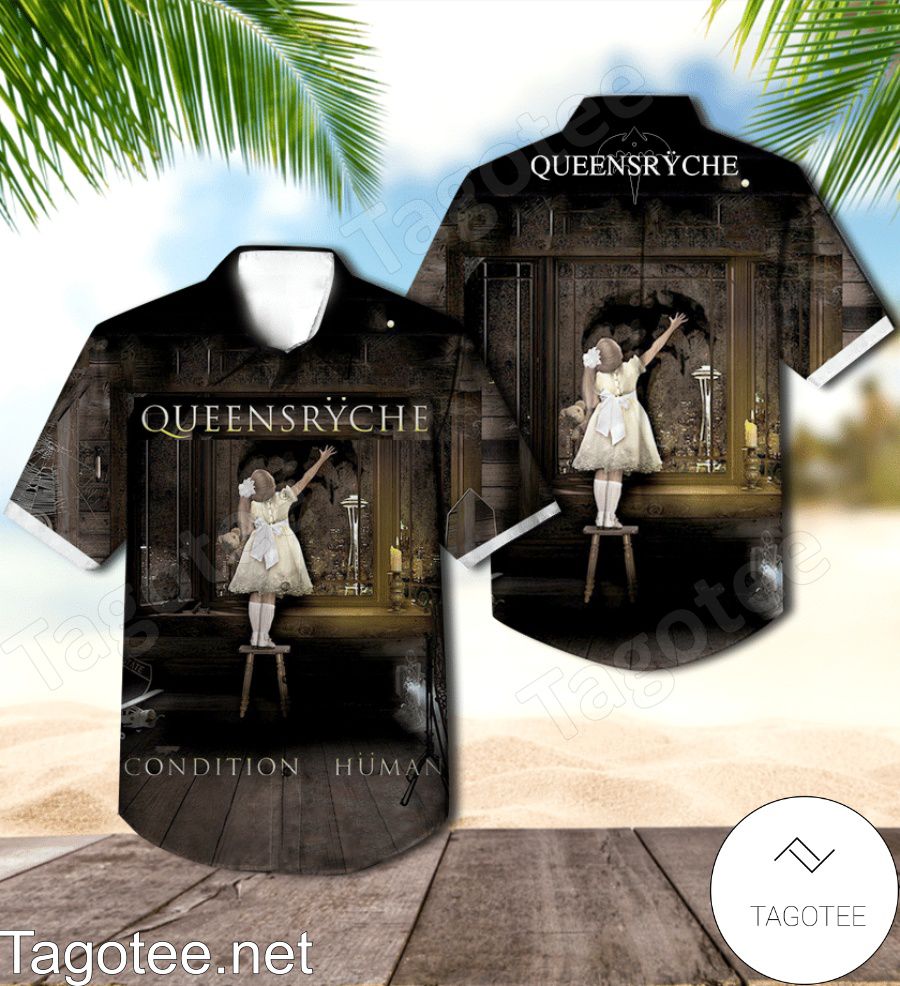 Queensryche Condition Human Album Cover Hawaiian Shirt