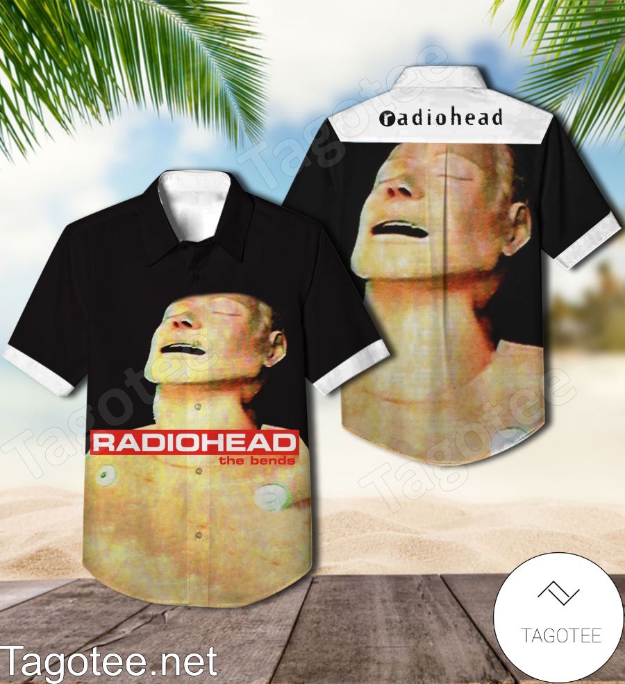 Radiohead The Bends Album Cover Hawaiian Shirt