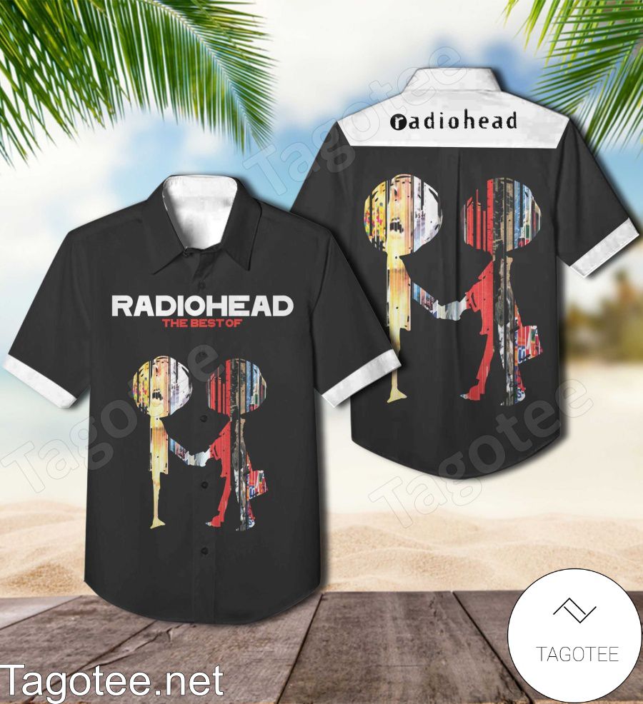 Radiohead The Best Of Album Cover Hawaiian Shirt