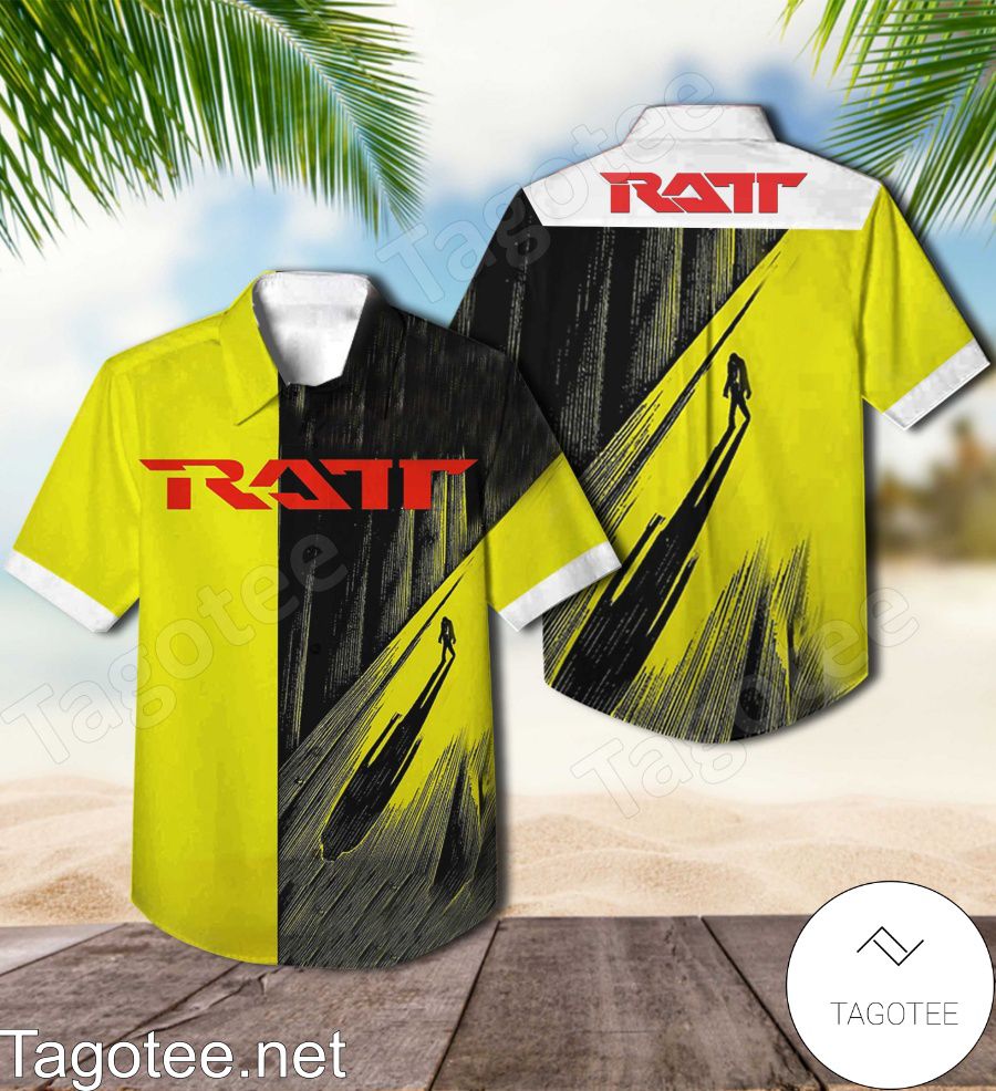 Ratt The Sixth Studio Album Cover Hawaiian Shirt
