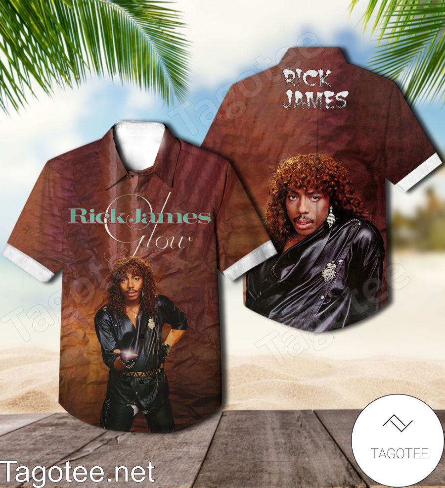 Rick James Glow Album Cover Style 2 Hawaiian Shirt
