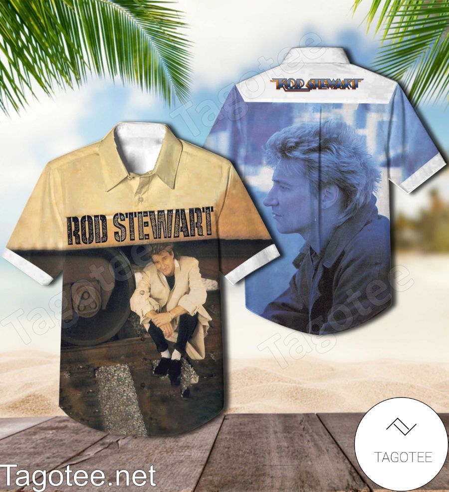Rod Stewart Every Beat Of My Heart Album Cover Hawaiian Shirt