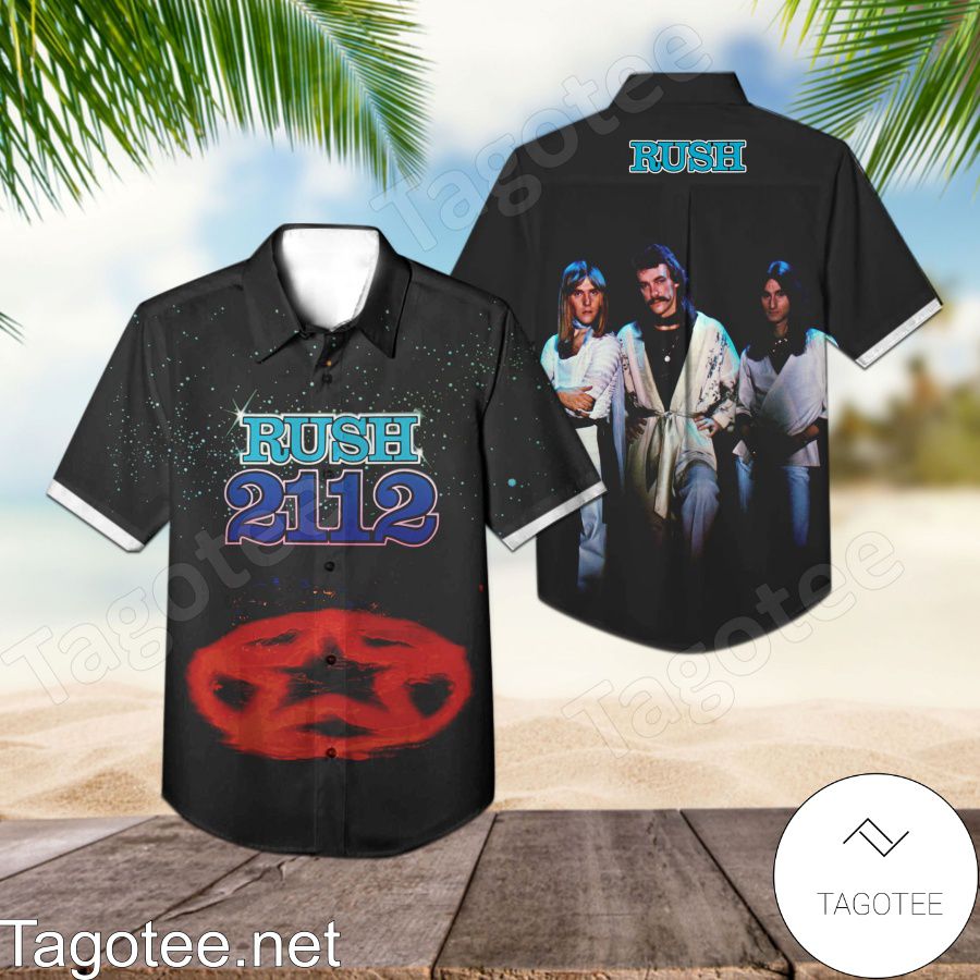 Rush 2112 Album Cover Hawaiian Shirt