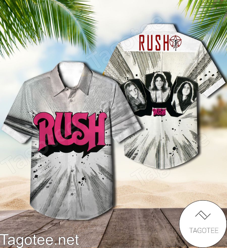 Rush The Debut Studio Album Cover Hawaiian Shirt