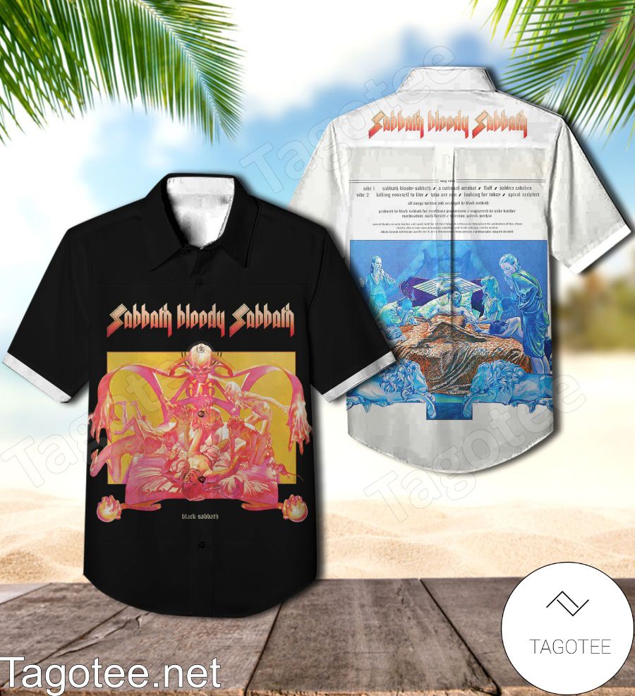 Sabbath Bloody Sabbath Album Cover Hawaiian Shirt