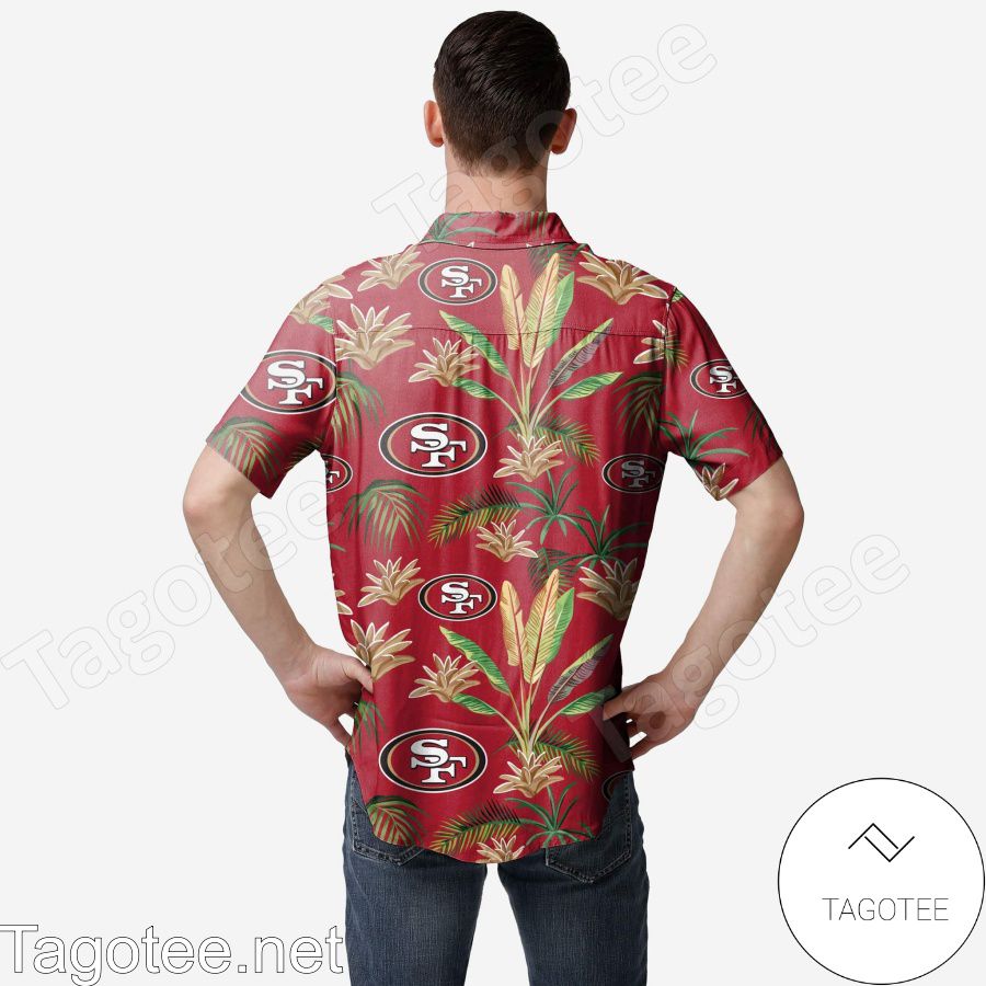 San Francisco 49ers Victory Vacay Hawaiian Shirt a