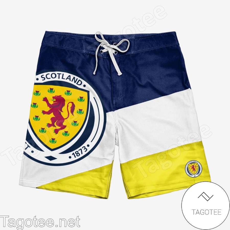 Scotland Colour Dive a Beach Shorts