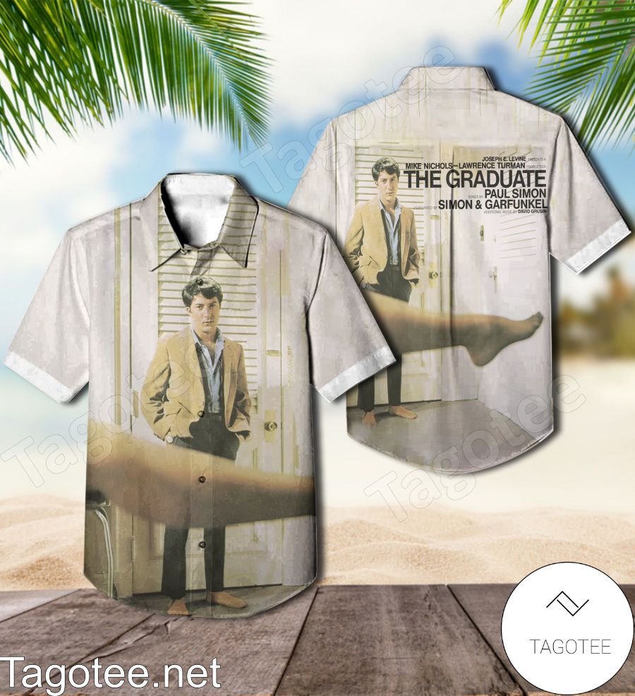 Simon And Garfunkel The Graduate Album Cover Hawaiian Shirt
