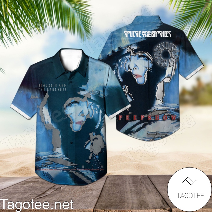 Siouxsie And The Banshees Peepshow Album Cover Hawaiian Shirt