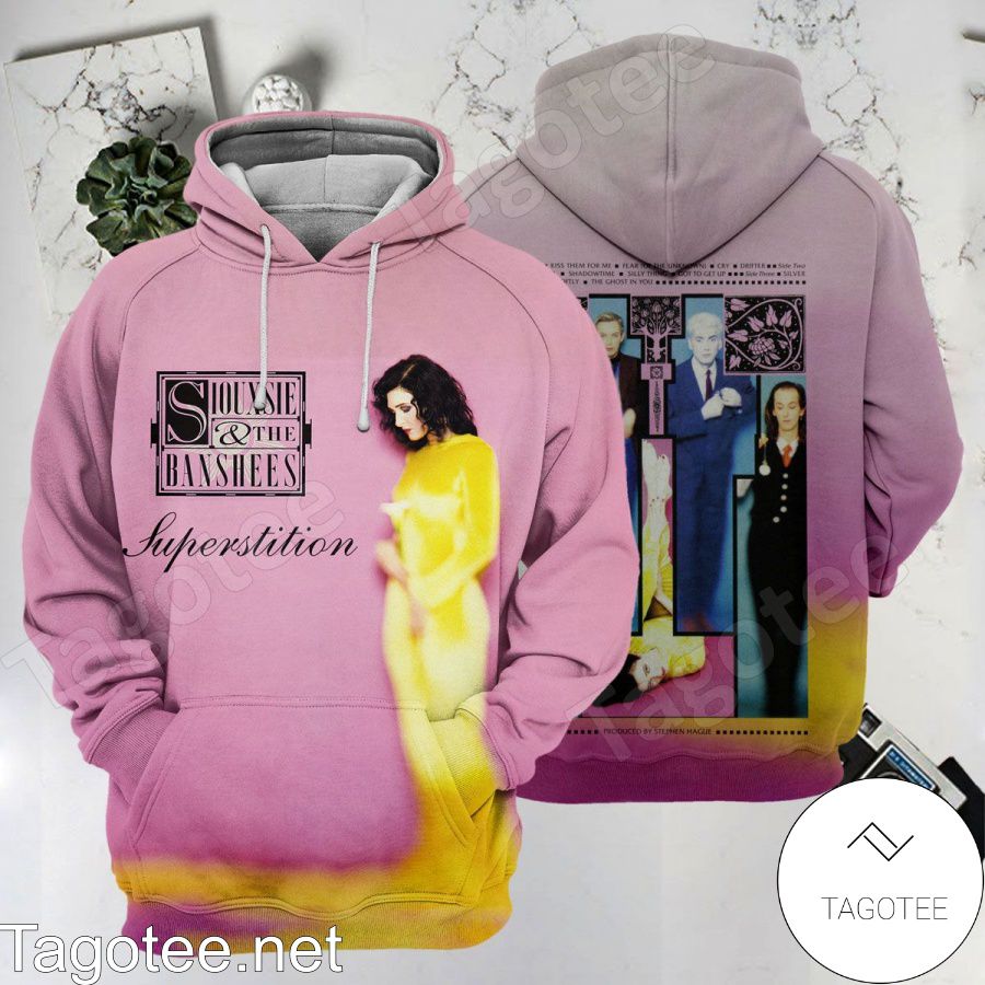 Siouxsie And The Banshees Superstition Album Cover Hoodie