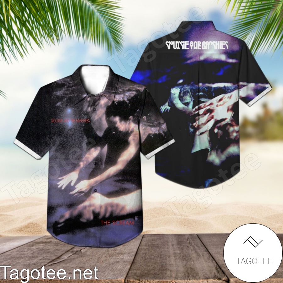 Siouxsie And The Banshees The Scream Album Cover Hawaiian Shirt