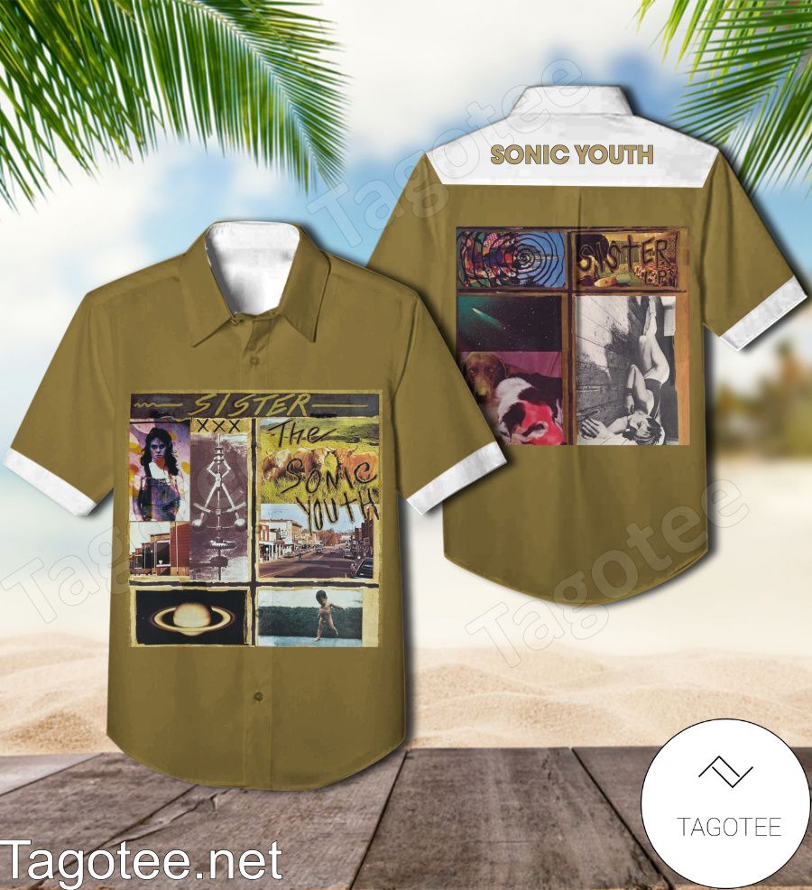 Sonic Youth Sister Album Cover Hawaiian Shirt