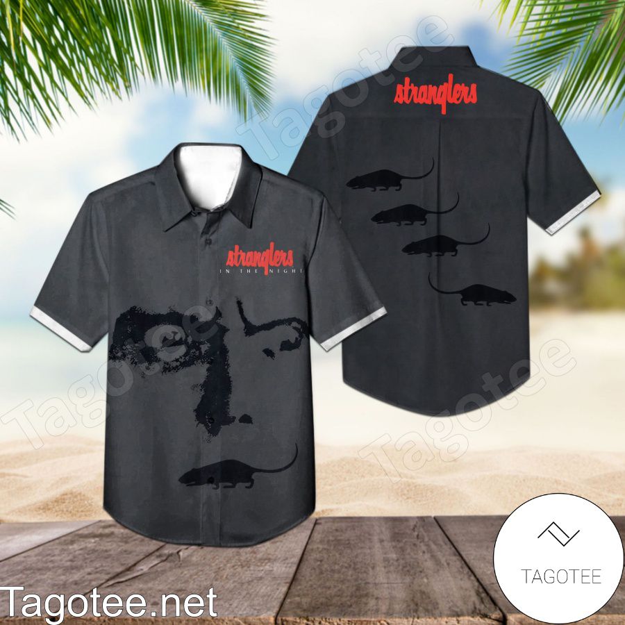 Stranglers In The Night Album Cover Hawaiian Shirt