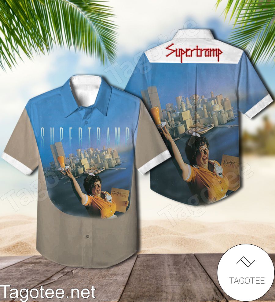 Supertramp Breakfast In America Album Cover Style 2 Hawaiian Shirt
