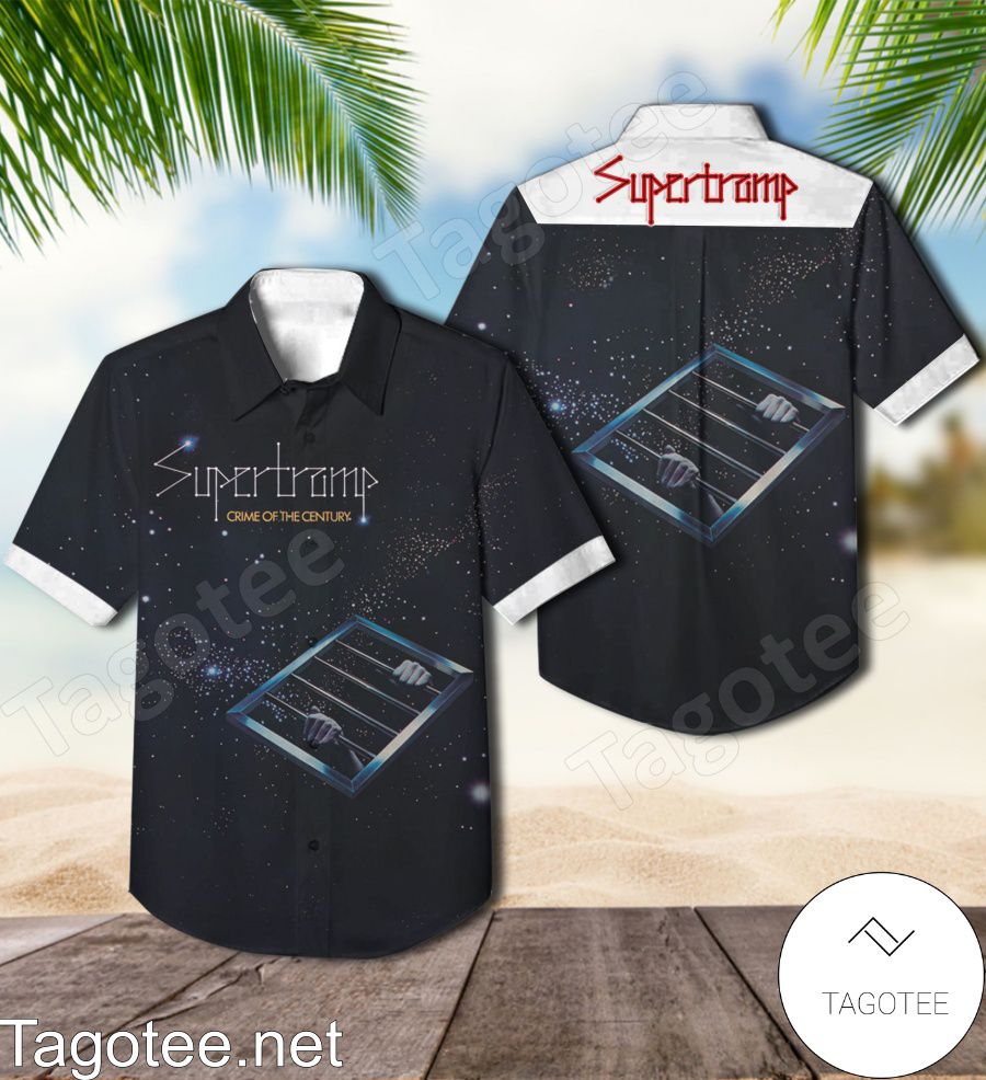 Supertramp Crime Of The Century Album Cover Style 2 Hawaiian Shirt
