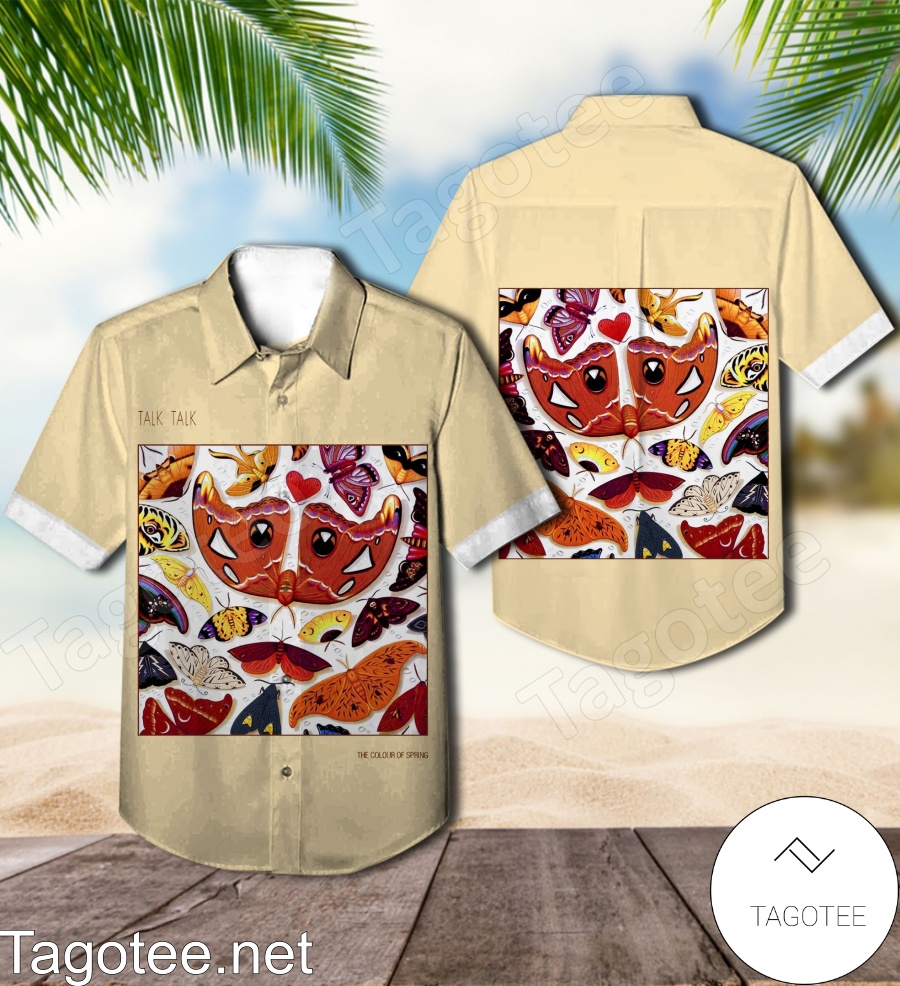 Talk Talk The Colour Of Spring Album Cover Hawaiian Shirt