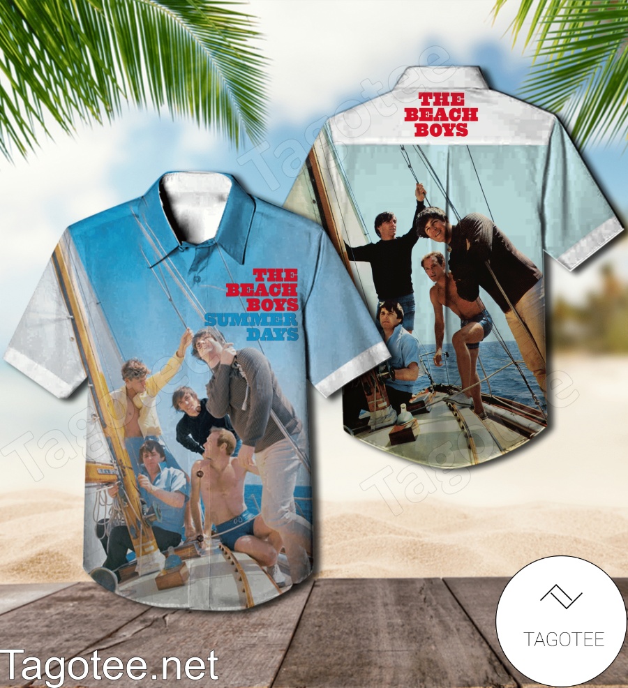 The Beach Boys Summer Days Album Cover Hawaiian Shirt