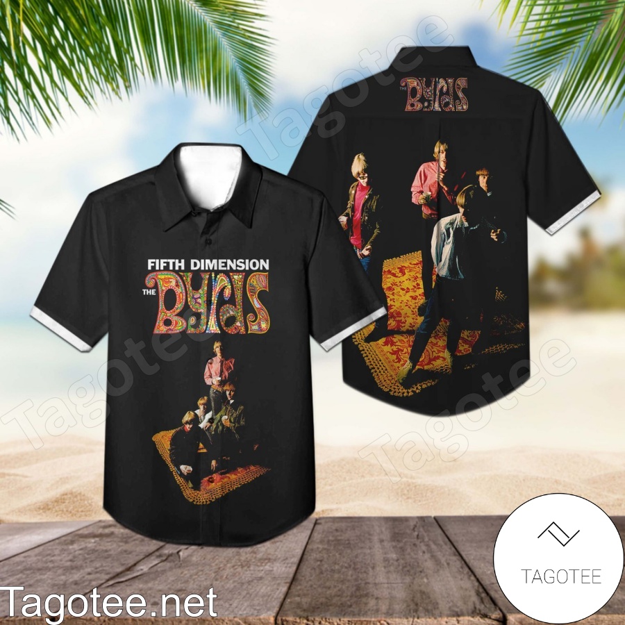The Byrds Fifth Dimension Album Cover Hawaiian Shirt