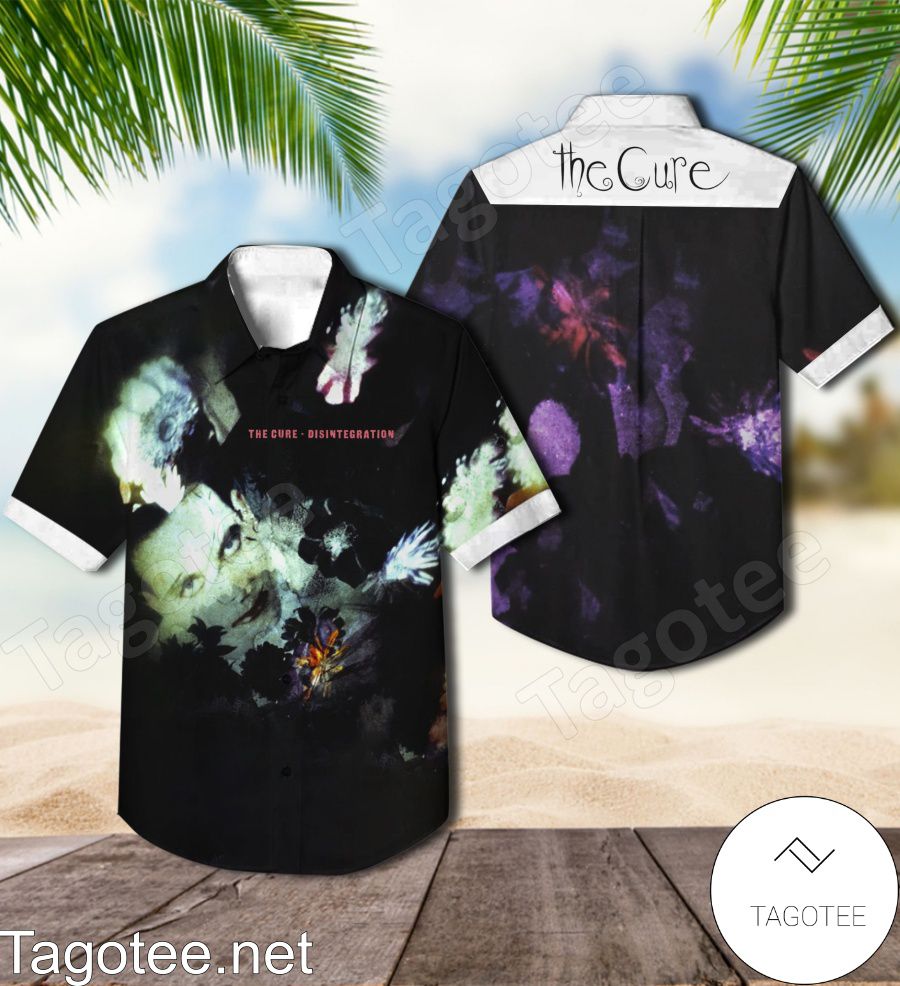 The Cure Disintegration Album Cover Hawaiian Shirt