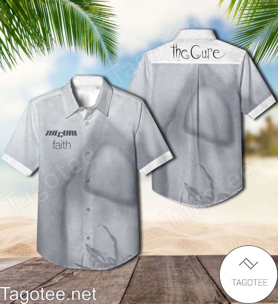 The Cure Faith Album Cover Hawaiian Shirt