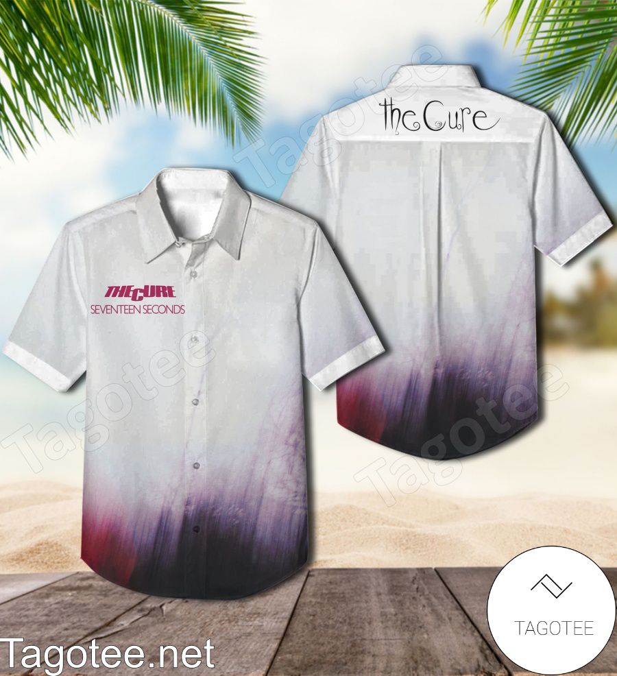 The Cure Seventeen Seconds Album Cover Hawaiian Shirt