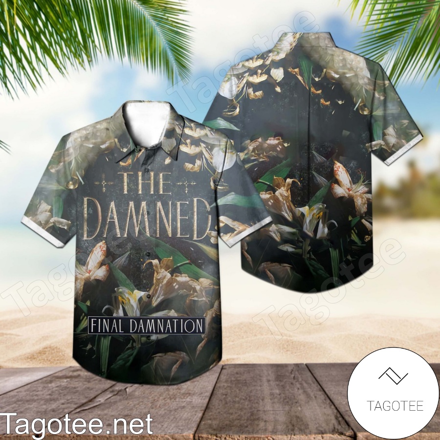 The Damned Final Damnation Album Cover Hawaiian Shirt