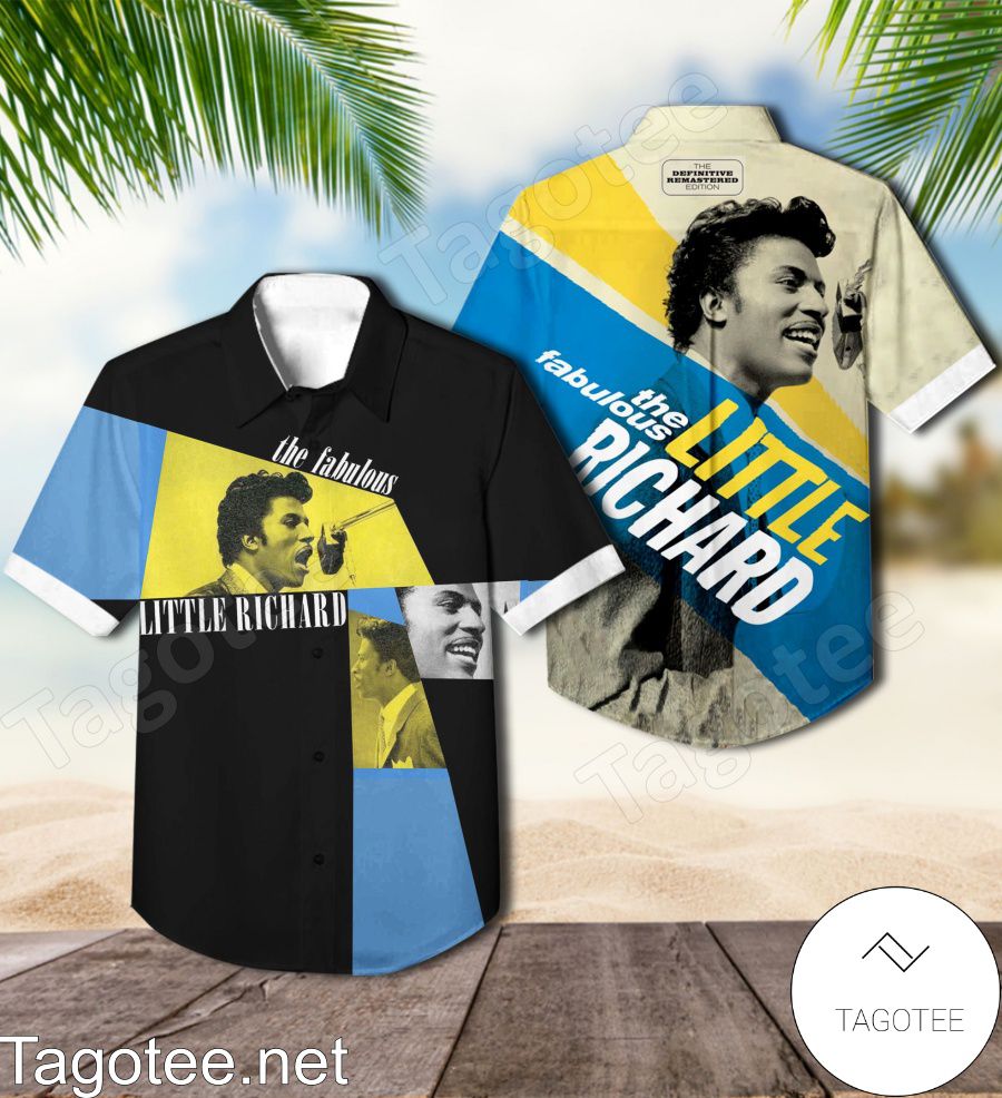 The Fabulous Little Richard Album Cover Hawaiian Shirt