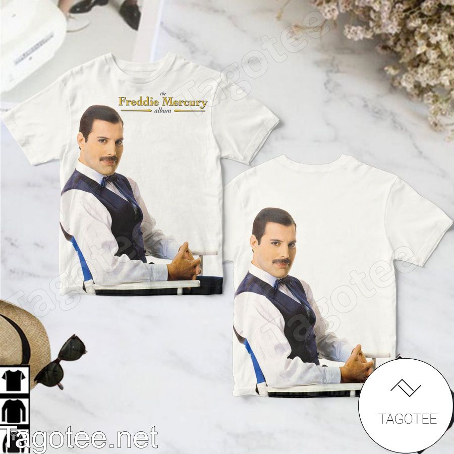 Excellent The Freddie Mercury Album Cover White Shirt
