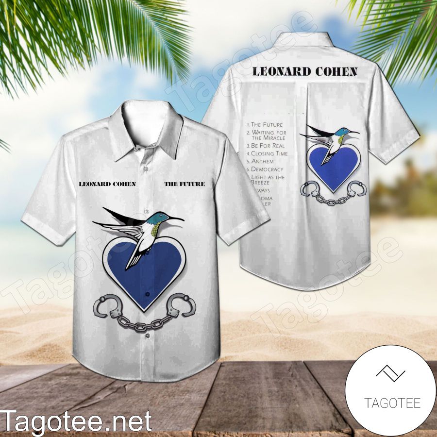 The Future Album Cover By Leonard Cohen Hawaiian Shirt