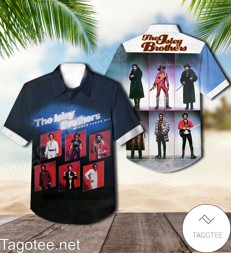 The Isley Brothers Winner Takes All Album Cover Hawaiian Shirt