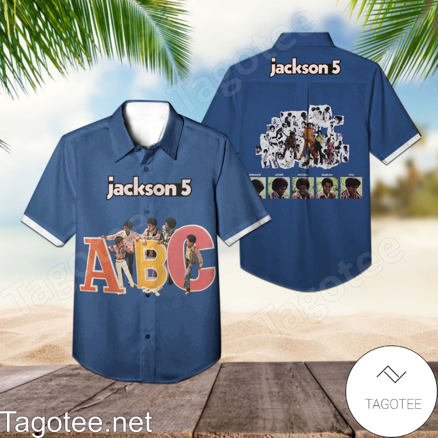 The Jackson 5 Abc Album Cover Hawaiian Shirt